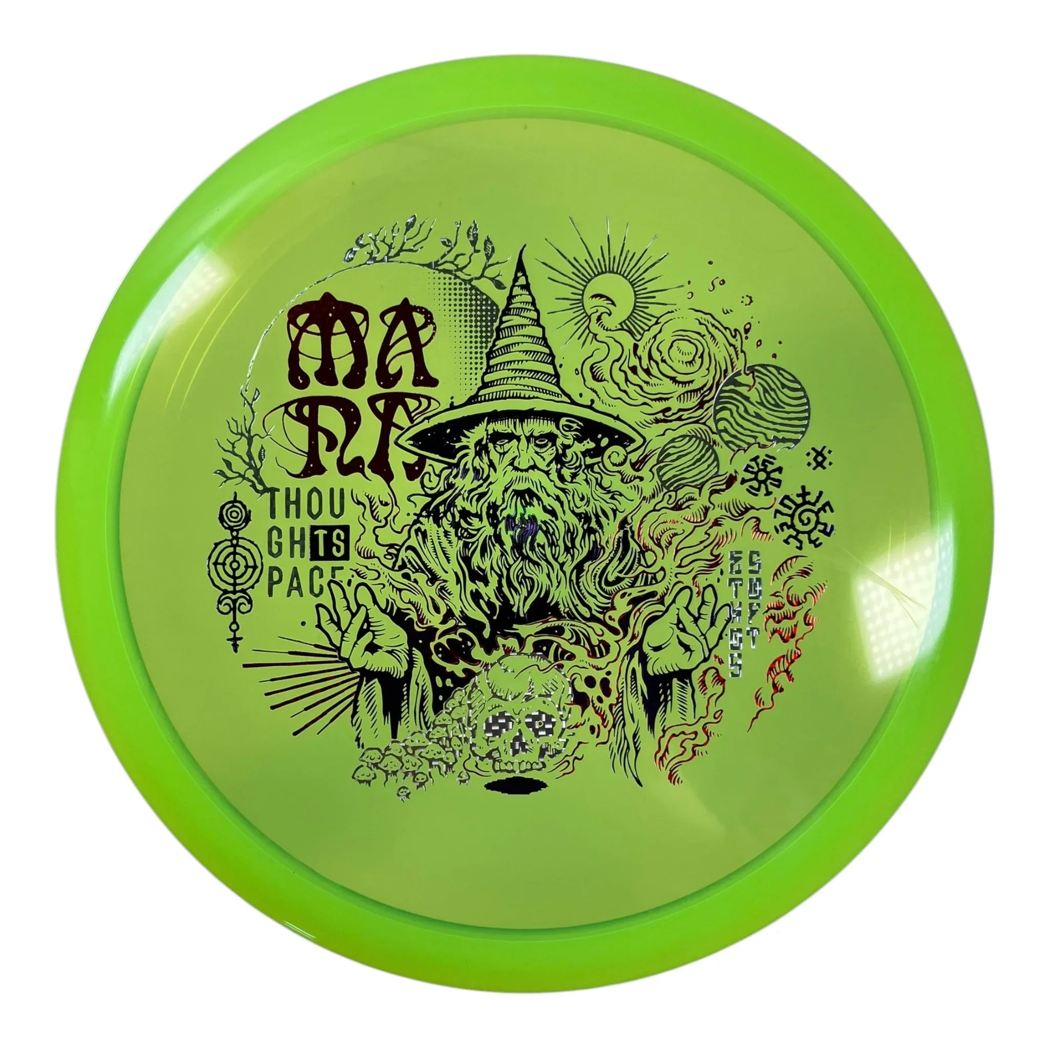 Thought Space Athletics Mana | Ethos Soft | Green/Red 177-178g Disc Golf