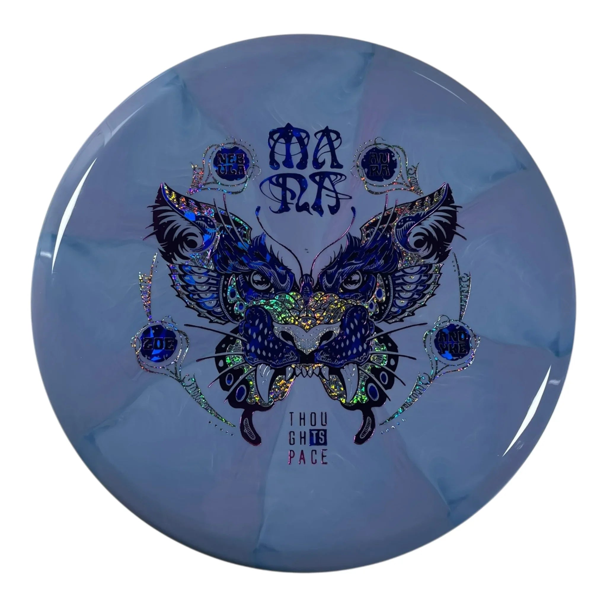 Thought Space Athletics Mana | Nebula Aura | Blue/Blue/Pink 178g (Zoe Andyke) Disc Golf