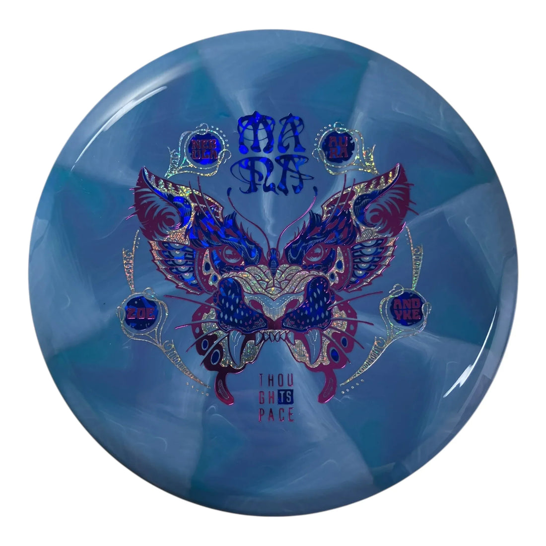 Thought Space Athletics Mana | Nebula Aura | Blue/Purple 178g (Zoe Andyke) Disc Golf