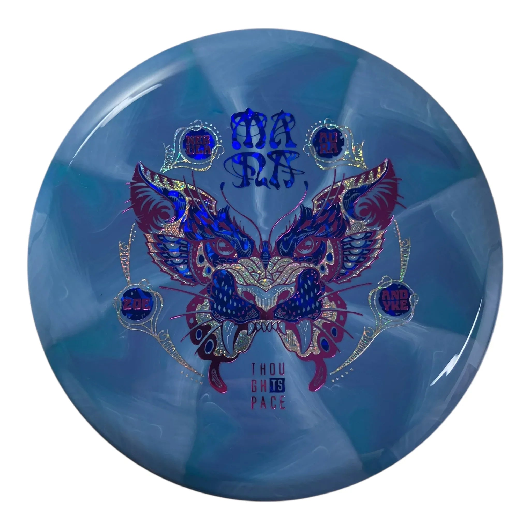 Thought Space Athletics Mana | Nebula Aura | Blue/Purple 178g (Zoe Andyke) Disc Golf