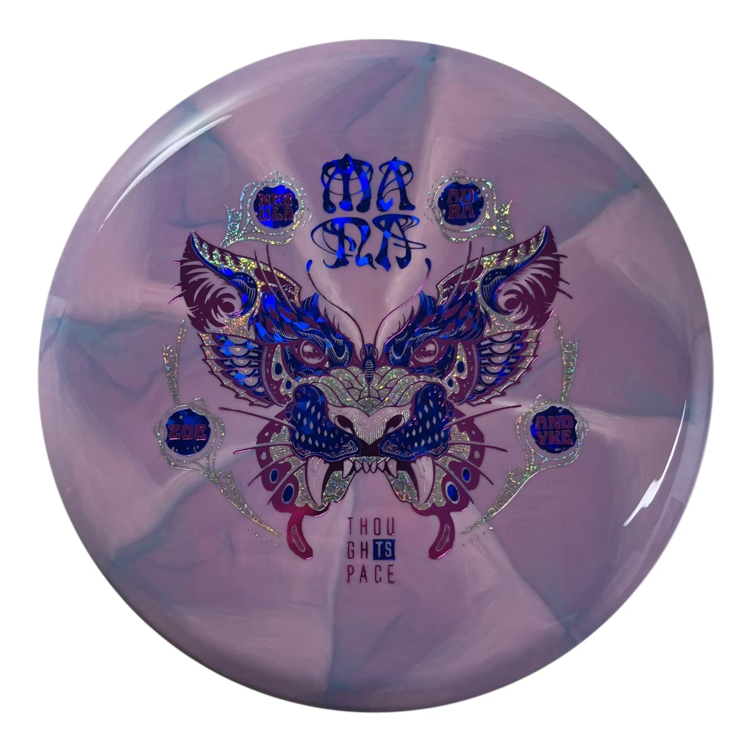 Thought Space Athletics Mana | Nebula Aura | Lilac/Purple/Silver 177g (Zoe Andyke) Disc Golf