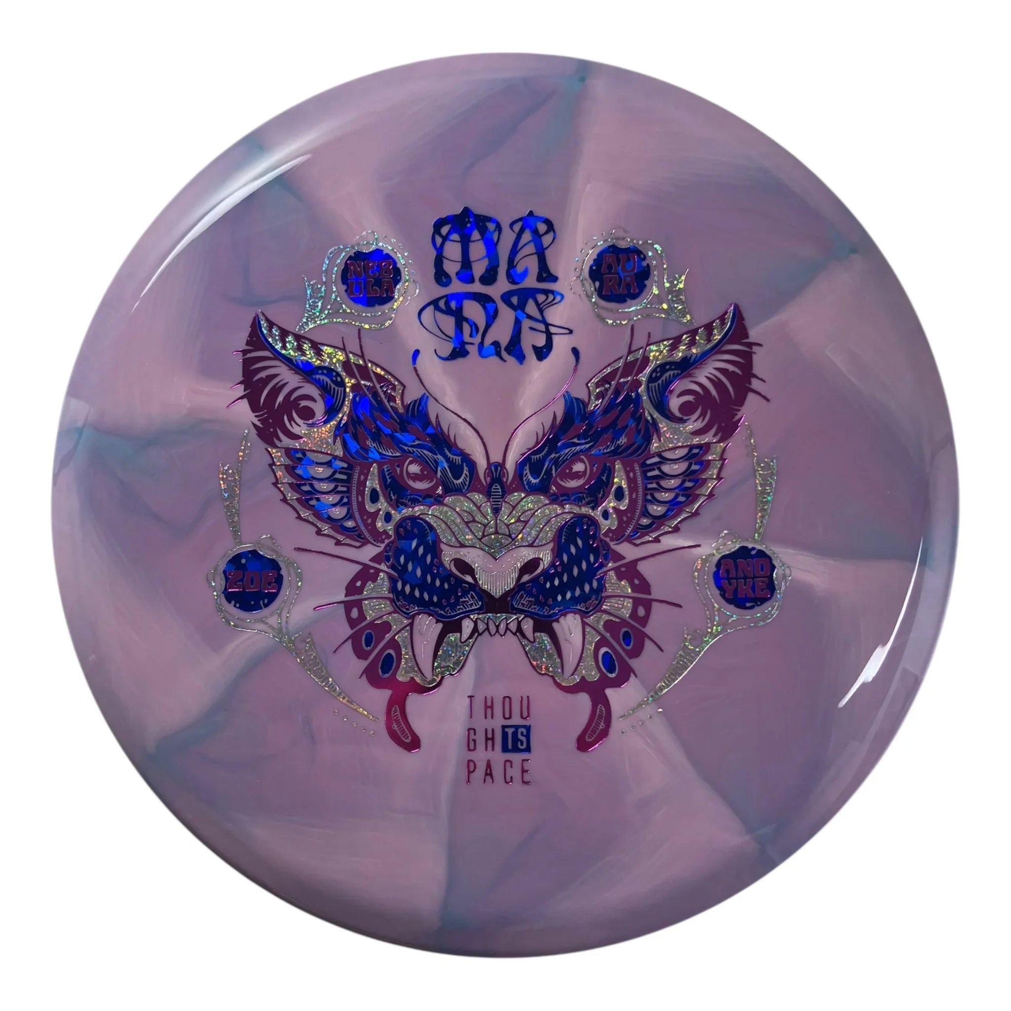 Thought Space Athletics Mana | Nebula Aura | Lilac/Purple/Silver 177g (Zoe Andyke) Disc Golf