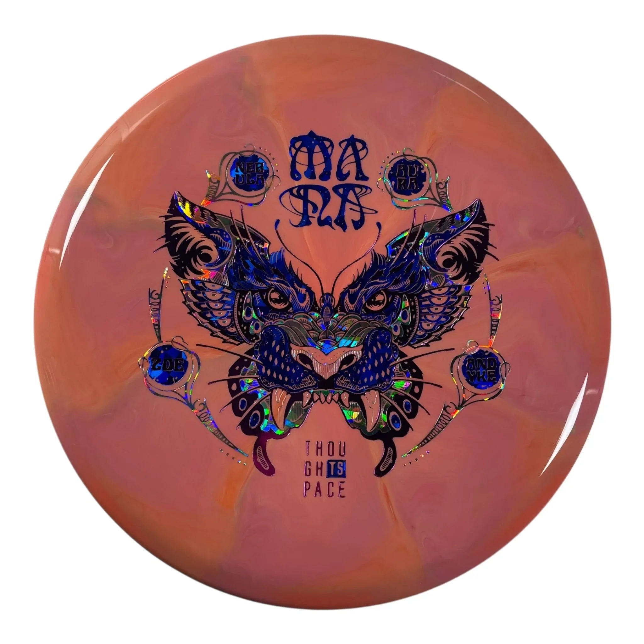 Thought Space Athletics Mana | Nebula Aura | Orange/Blue/Pink 177g (Zoe Andyke) Disc Golf