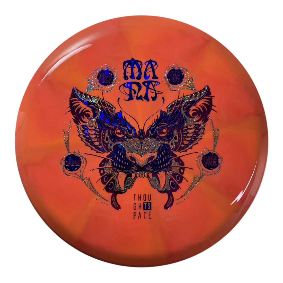 Thought Space Athletics Mana | Nebula Aura | Orange/Purple 177-178g (Zoe Andyke) Disc Golf