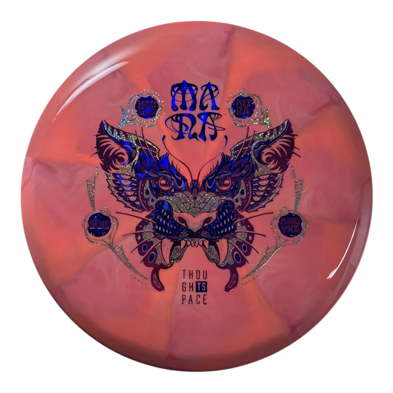 Thought Space Athletics Mana | Nebula Aura | Pink/Pink/Purple 178g (Zoe Andyke) Disc Golf