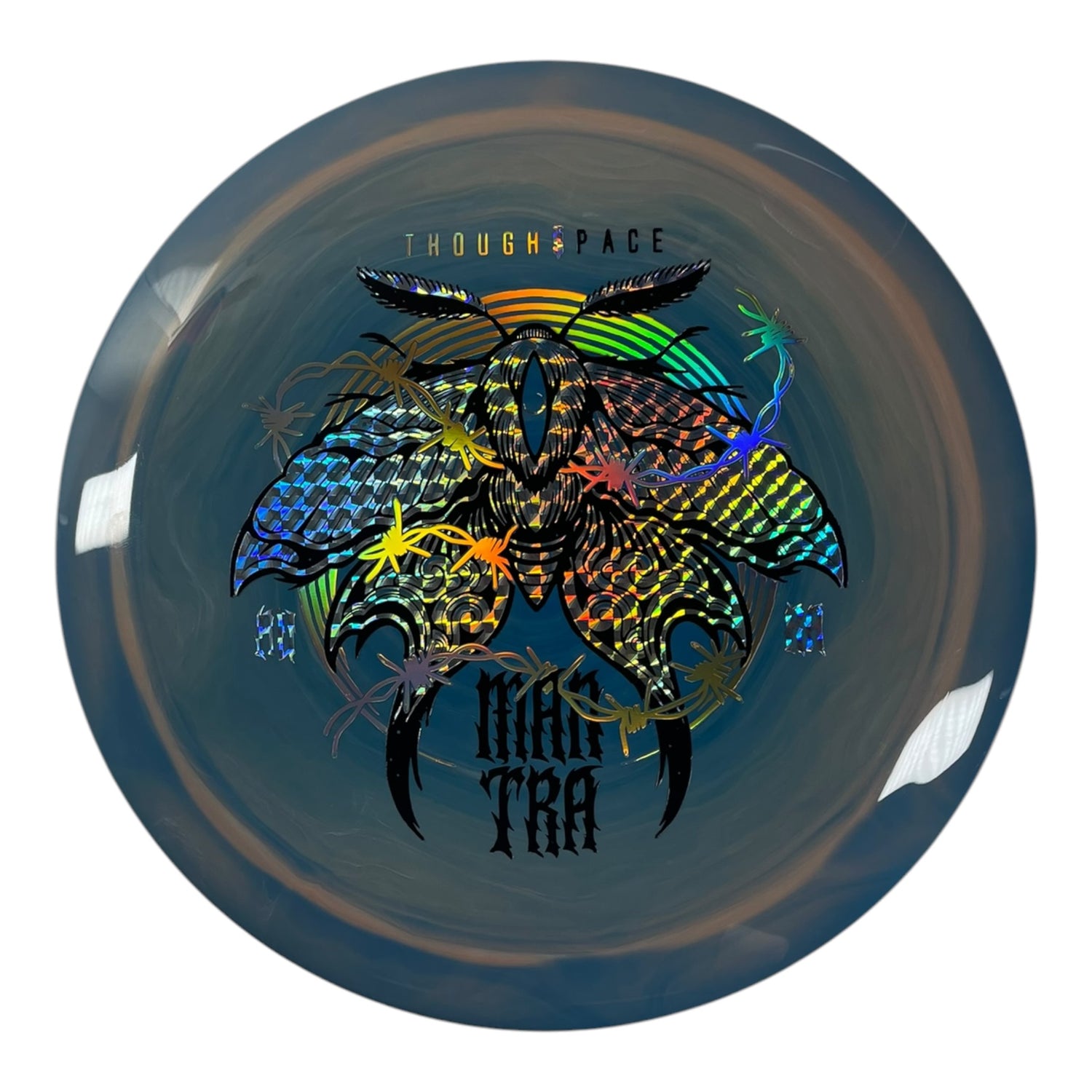 Thought Space Athletics Mantra | Aura | Blue/Holo 172g Disc Golf