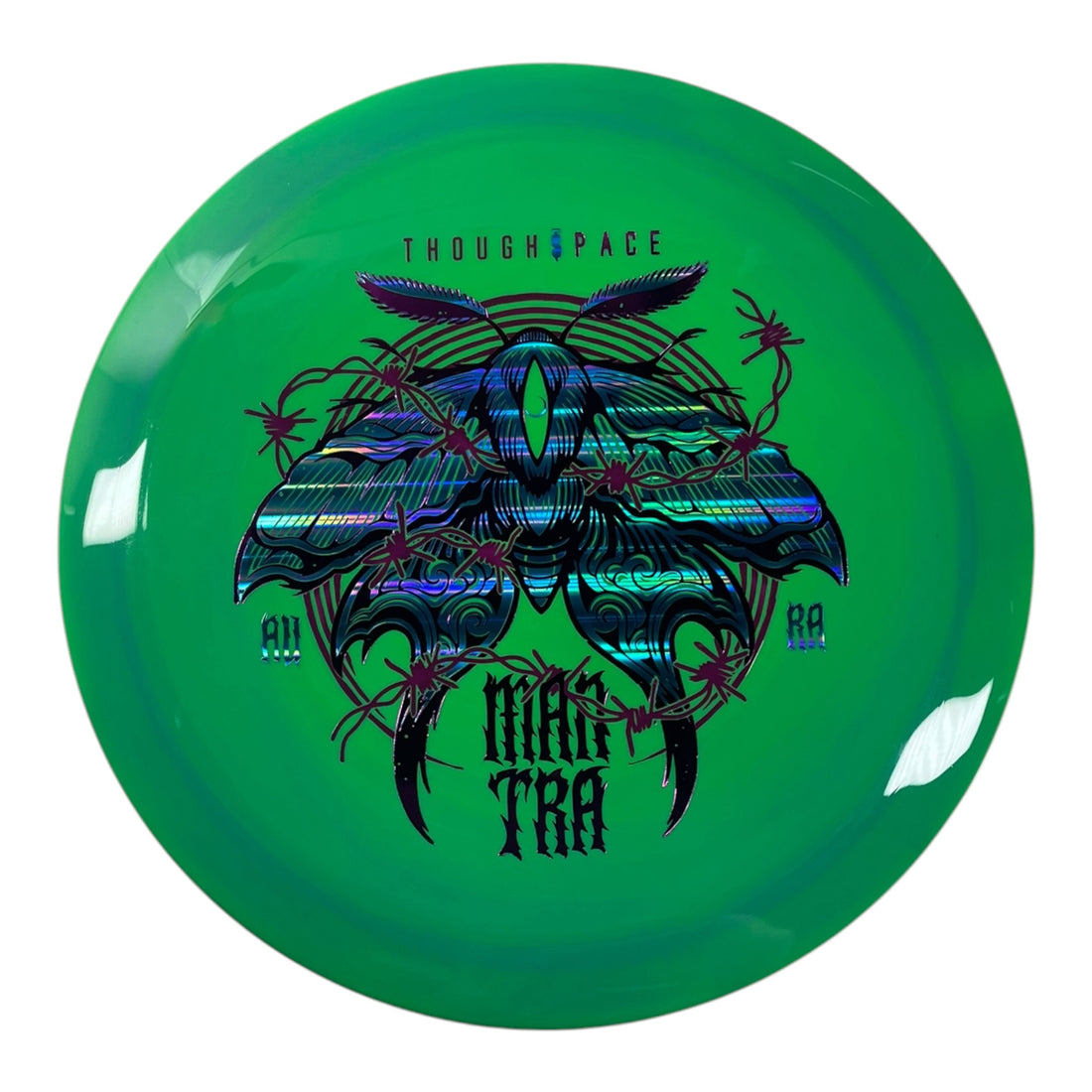 Thought Space Athletics Mantra | Aura | Green/Blue Holo 173g Disc Golf