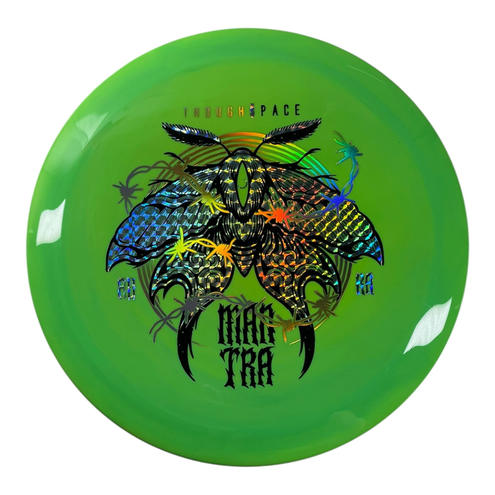 Thought Space Athletics Mantra | Aura | Green/Holo 172g Disc Golf