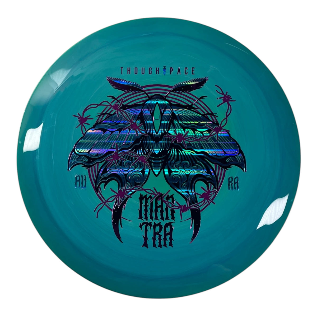 Thought Space Athletics Mantra | Aura | Teal/Blue Holo 174g Disc Golf