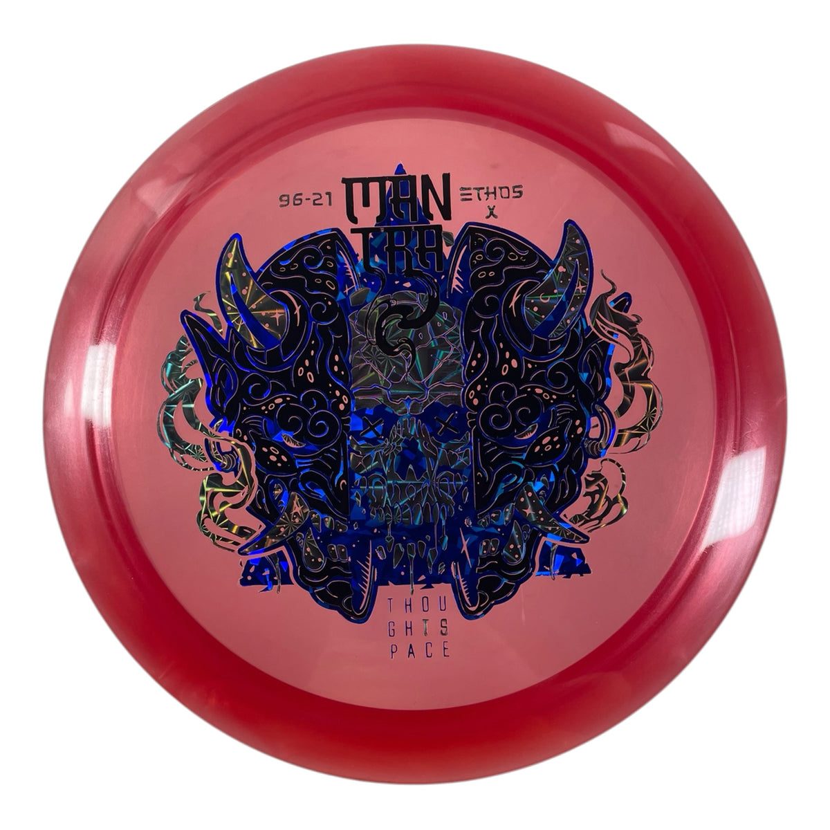 Thought Space Athletics Mantra | Experimental Ethos | Red/Black/Blue 169g Disc Golf
