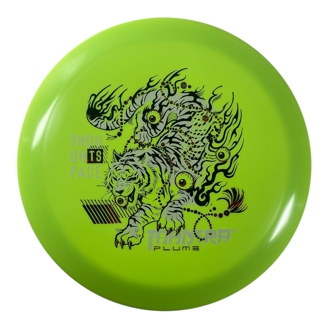 Thought Space Athletics Mantra | Plume | Green/White/Red Holo 157g Disc Golf