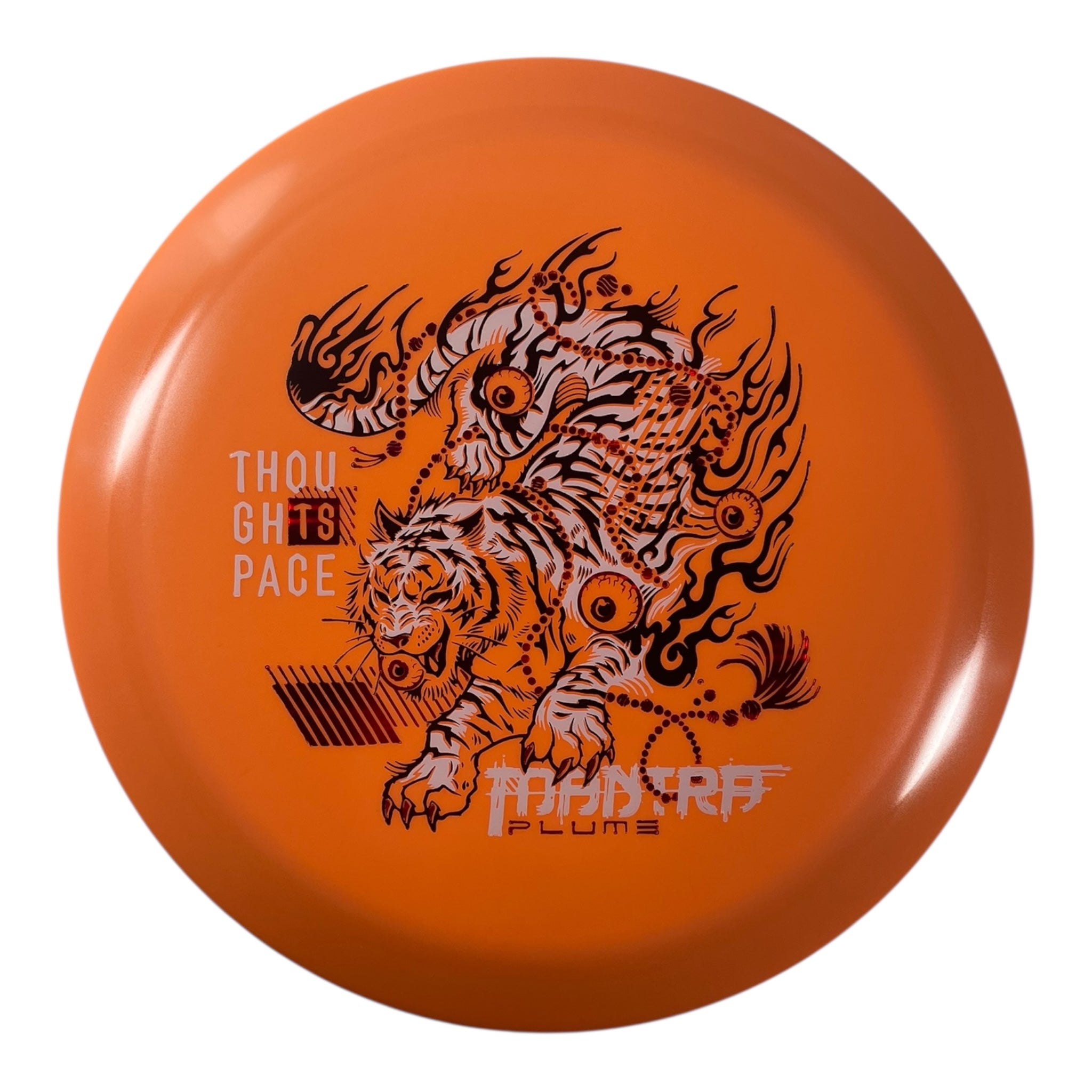 Thought Space Athletics Mantra | Plume | Orange/White/Red Holo 158g Disc Golf
