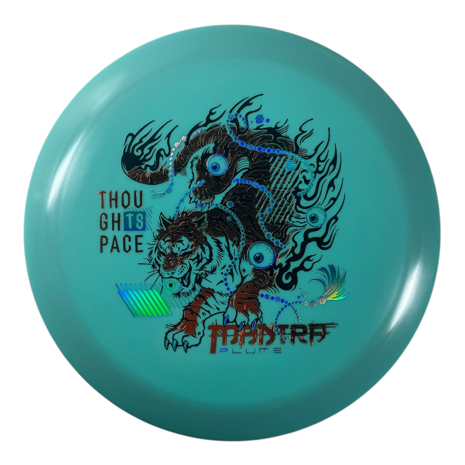 Thought Space Athletics Mantra | Plume | Teal/Orange/Blue Holo 157g Disc Golf