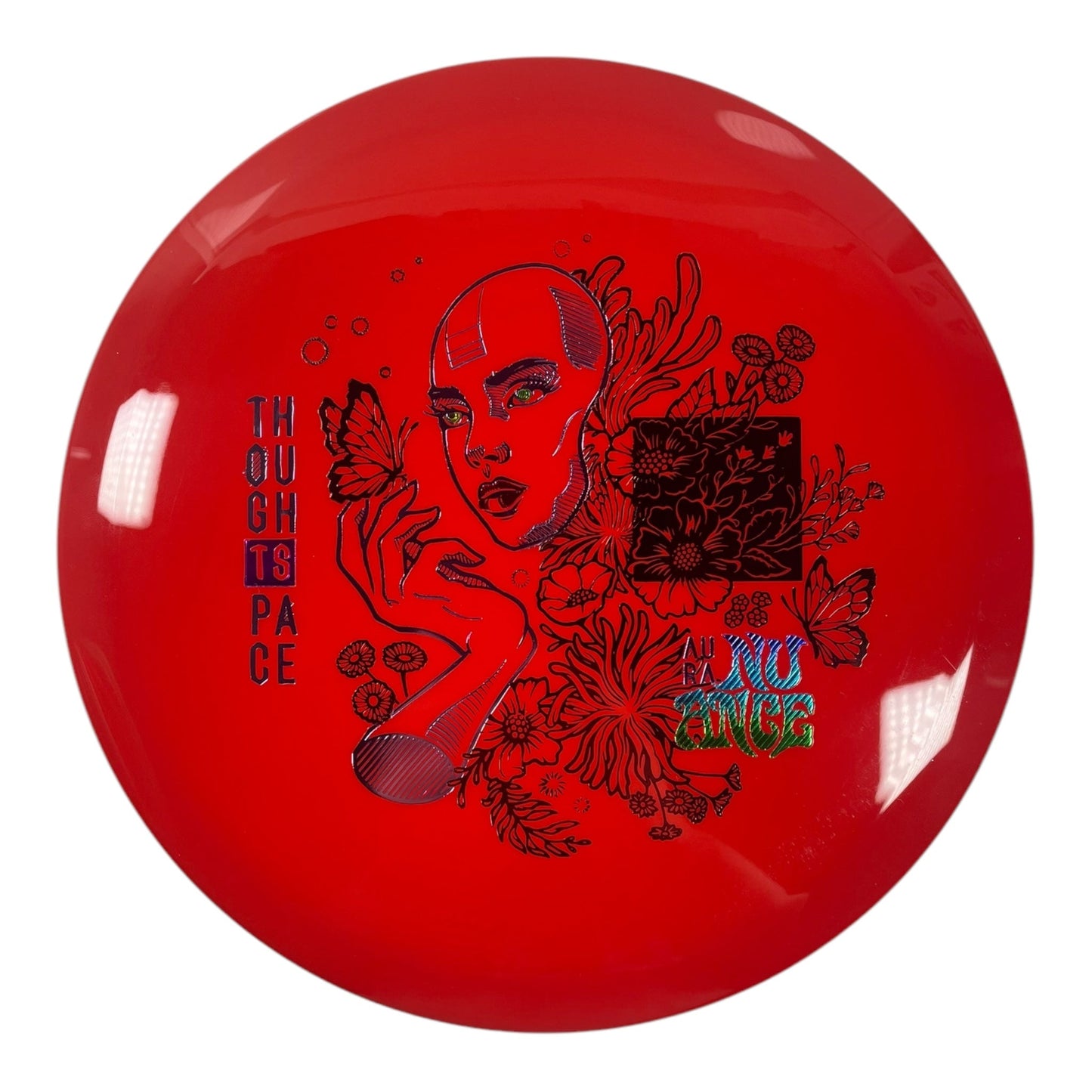 Thought Space Athletics Nuance | Aura | Red/Red 172g Disc Golf