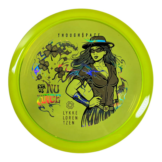 Thought Space Athletics Nuance | Ethos | Yellow/Holo 168g (Lykke Lorentzen) Disc Golf