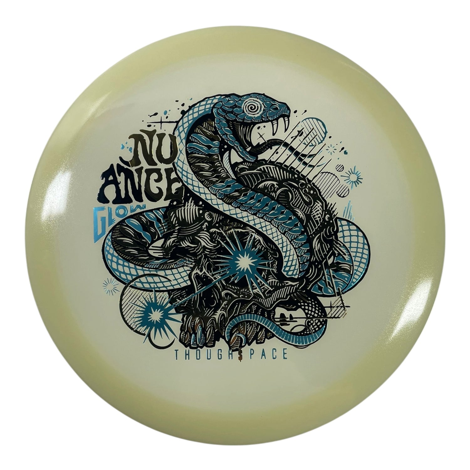 Thought Space Athletics Nuance | Glow | Glow/Gold/Blue 172g Disc Golf