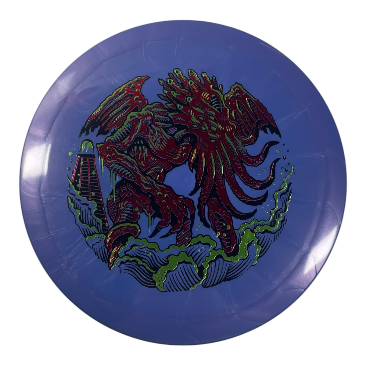 Thought Space Athletics Omen | Ethereal | Blue/Red 167g (Cthulhu) Disc Golf