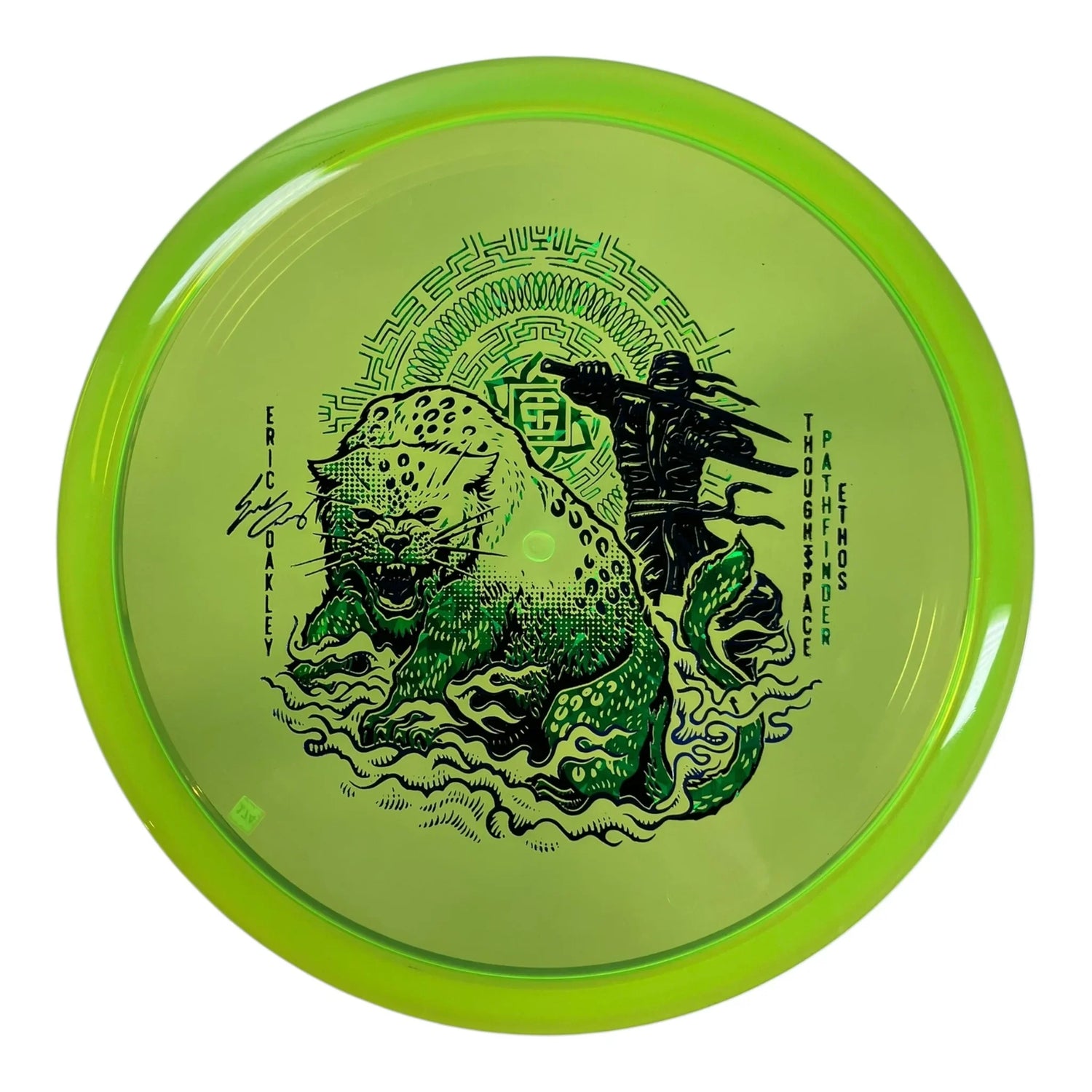 Thought Space Athletics Pathfinder | Ethos | Green/Green 174g (Eric Oakley) Disc Golf