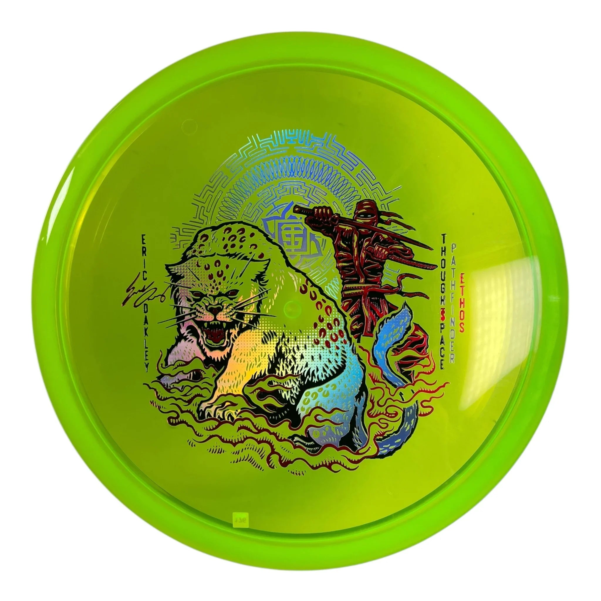 Thought Space Athletics Pathfinder | Ethos | Green/Red 176g (Eric Oakley) Disc Golf