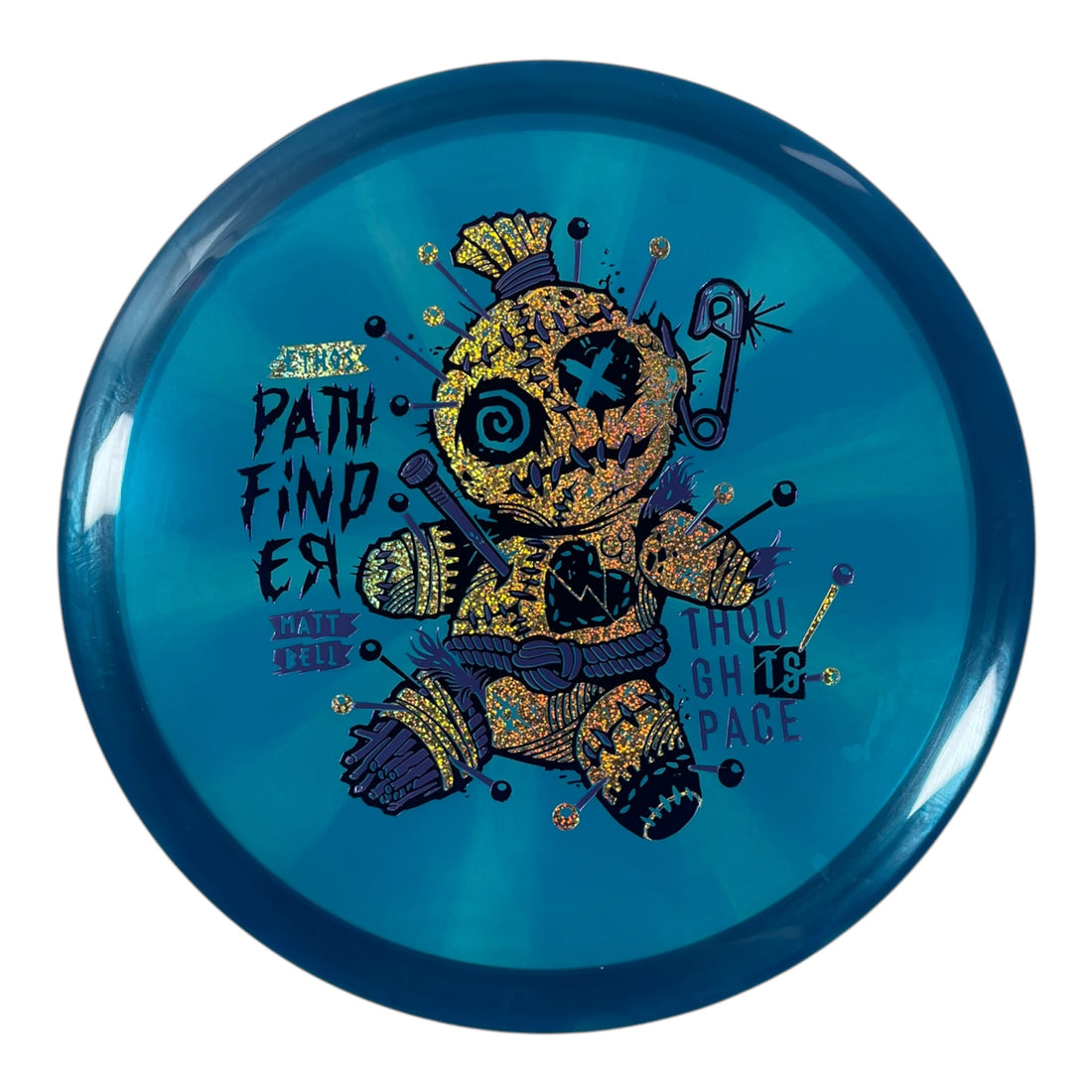 Thought Space Athletics Pathfinder | Experimental Ethos | Blue/Purple 176g (Matt Bell) Disc Golf