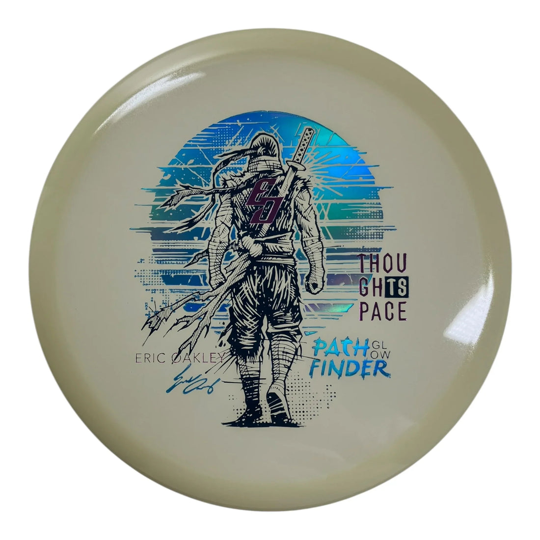 Thought Space Athletics Pathfinder | Glow | Blue/Pink 177-178g (Eric Oakley) Disc Golf