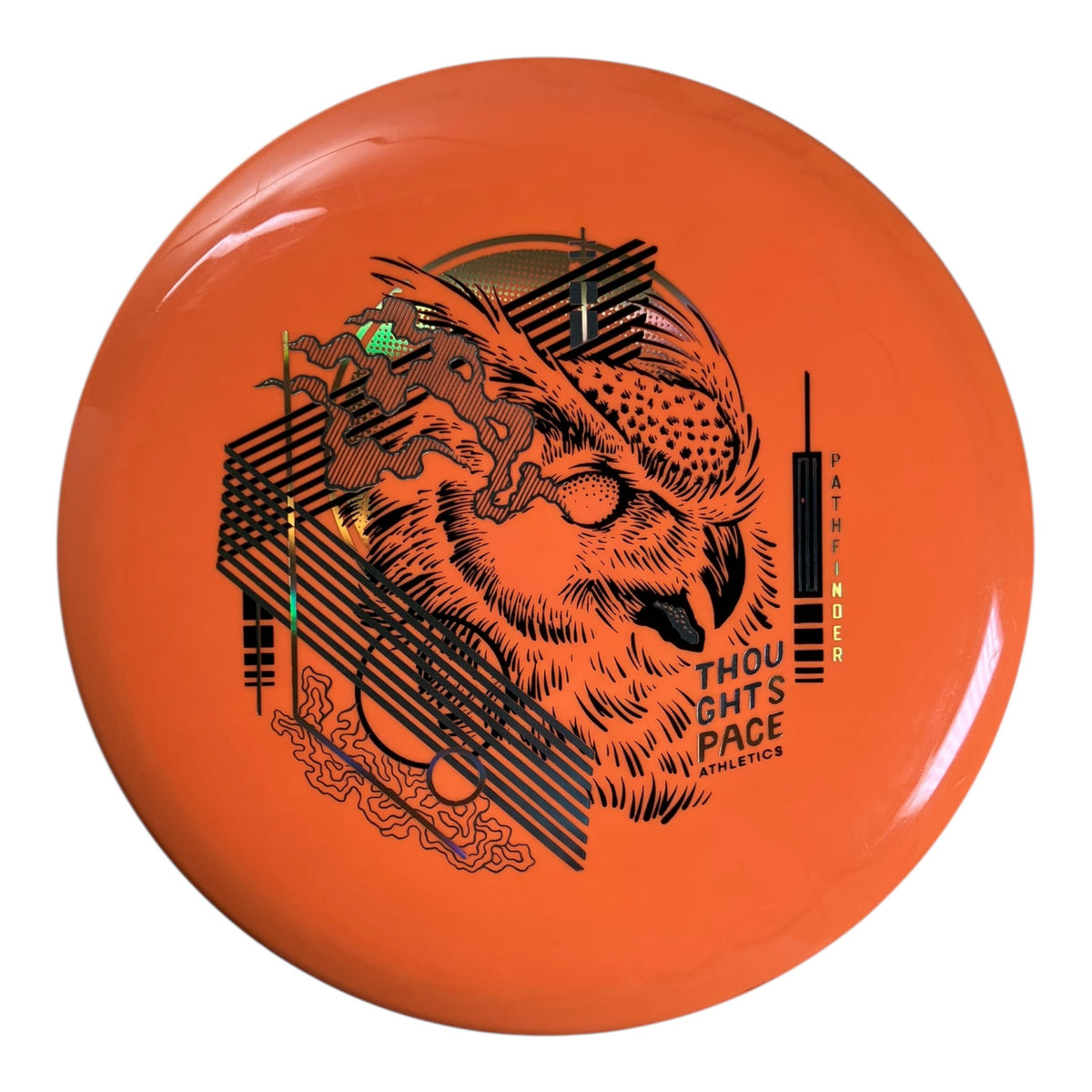 Thought Space Athletics Pathfinder - Used Like New | Aura | Orange/Holo 173g Disc Golf