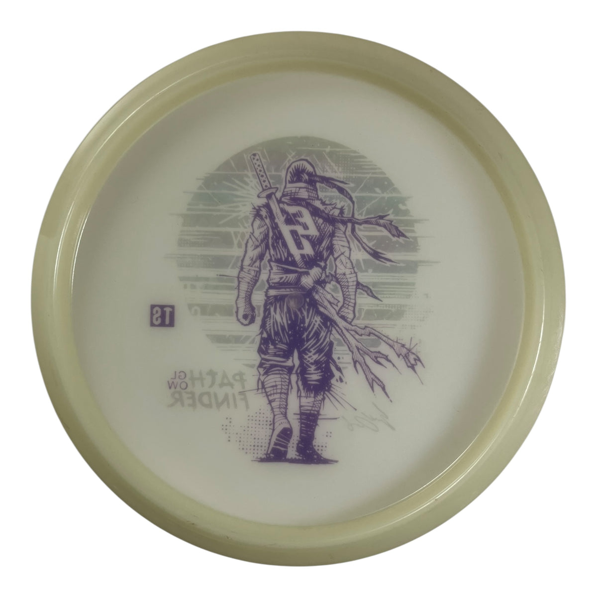 Thought Space Athletics Pathfinder - Used Like New | Glow | Glow/Rainbow 177g (Eric Oakley) Disc Golf