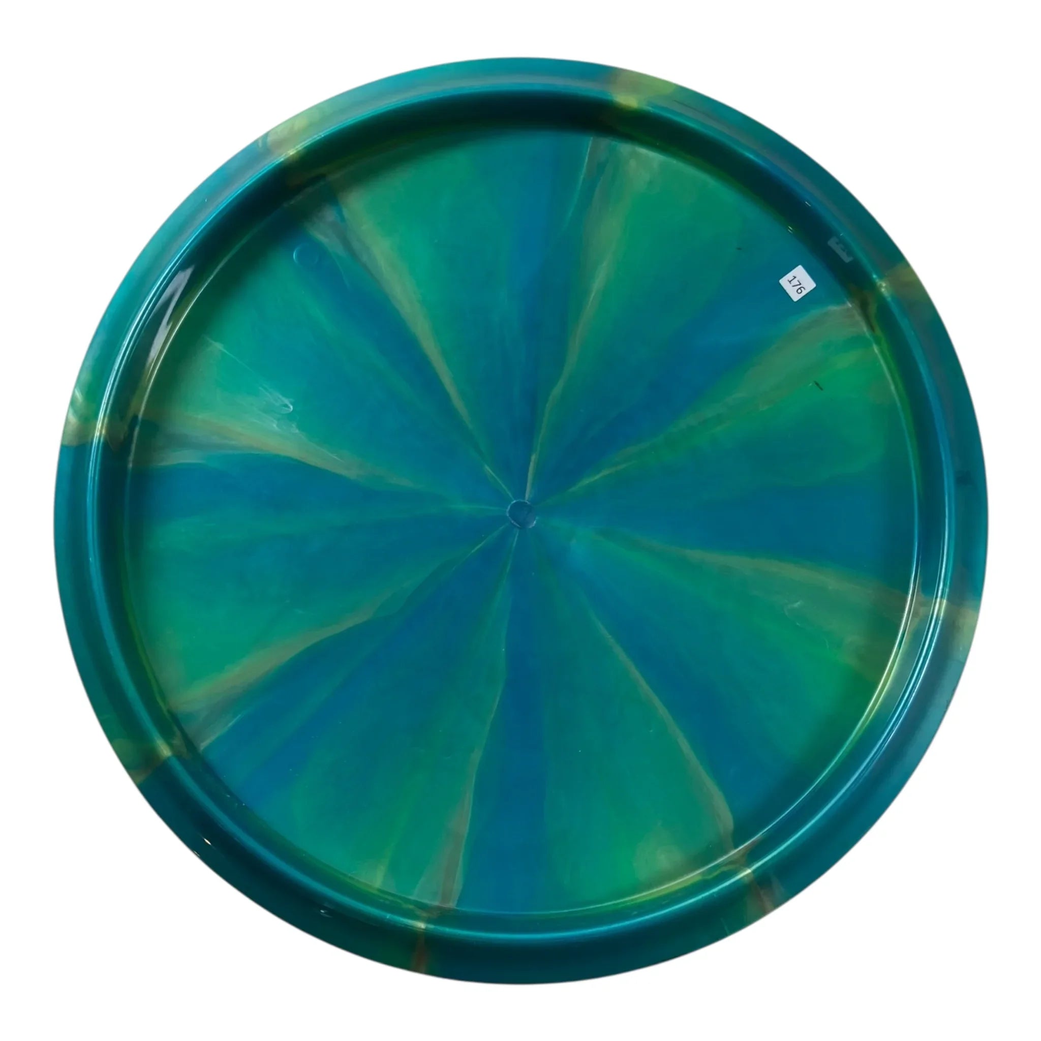 Thought Space Athletics Pathfinder - Used Like New | Nebula Ethereal | Green/Gold 176g Disc Golf