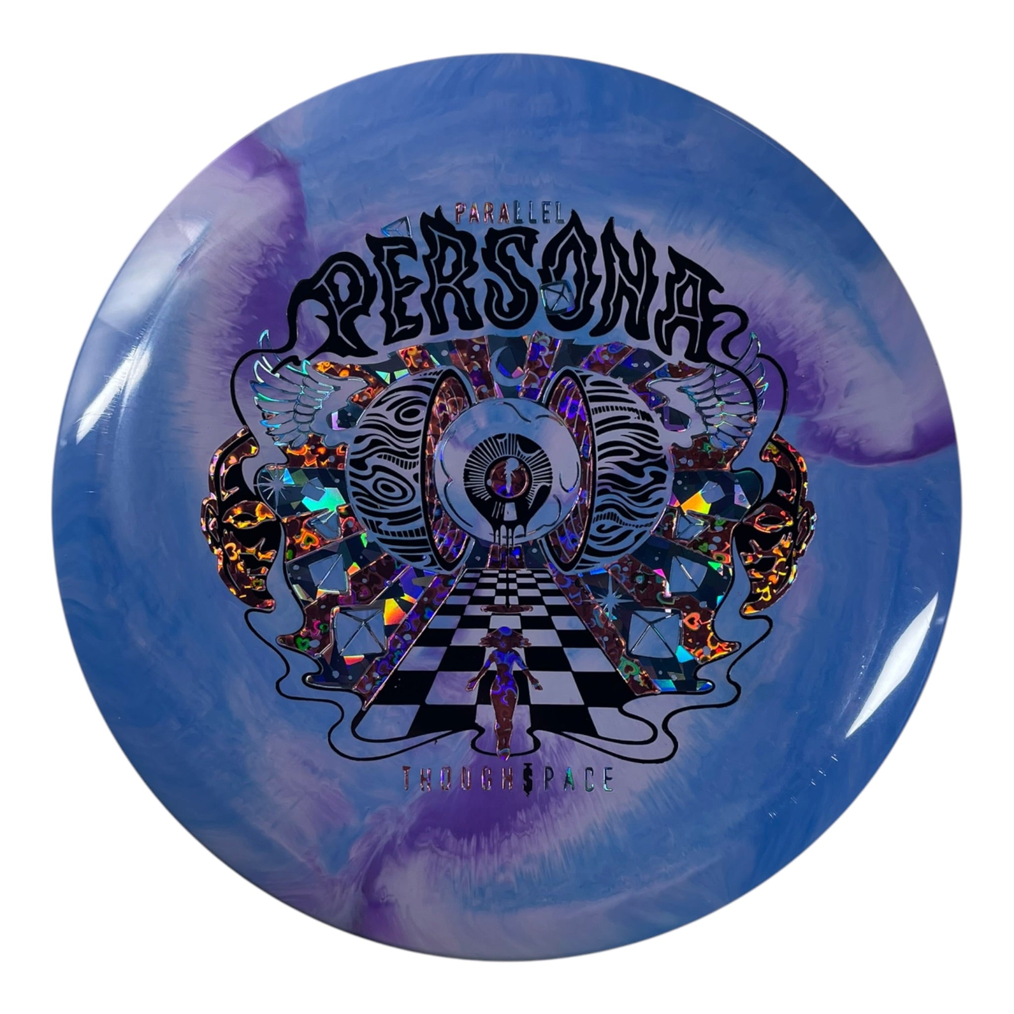 Thought Space Athletics Persona | Parallel | Blue/Hearts/Blue 160g Disc Golf