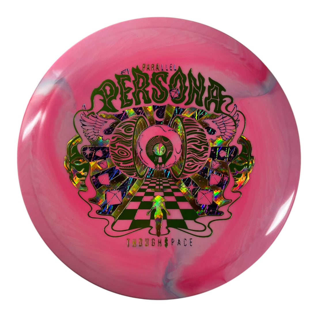 Thought Space Athletics Persona | Parallel | Pink/Green/Gold 168g Disc Golf