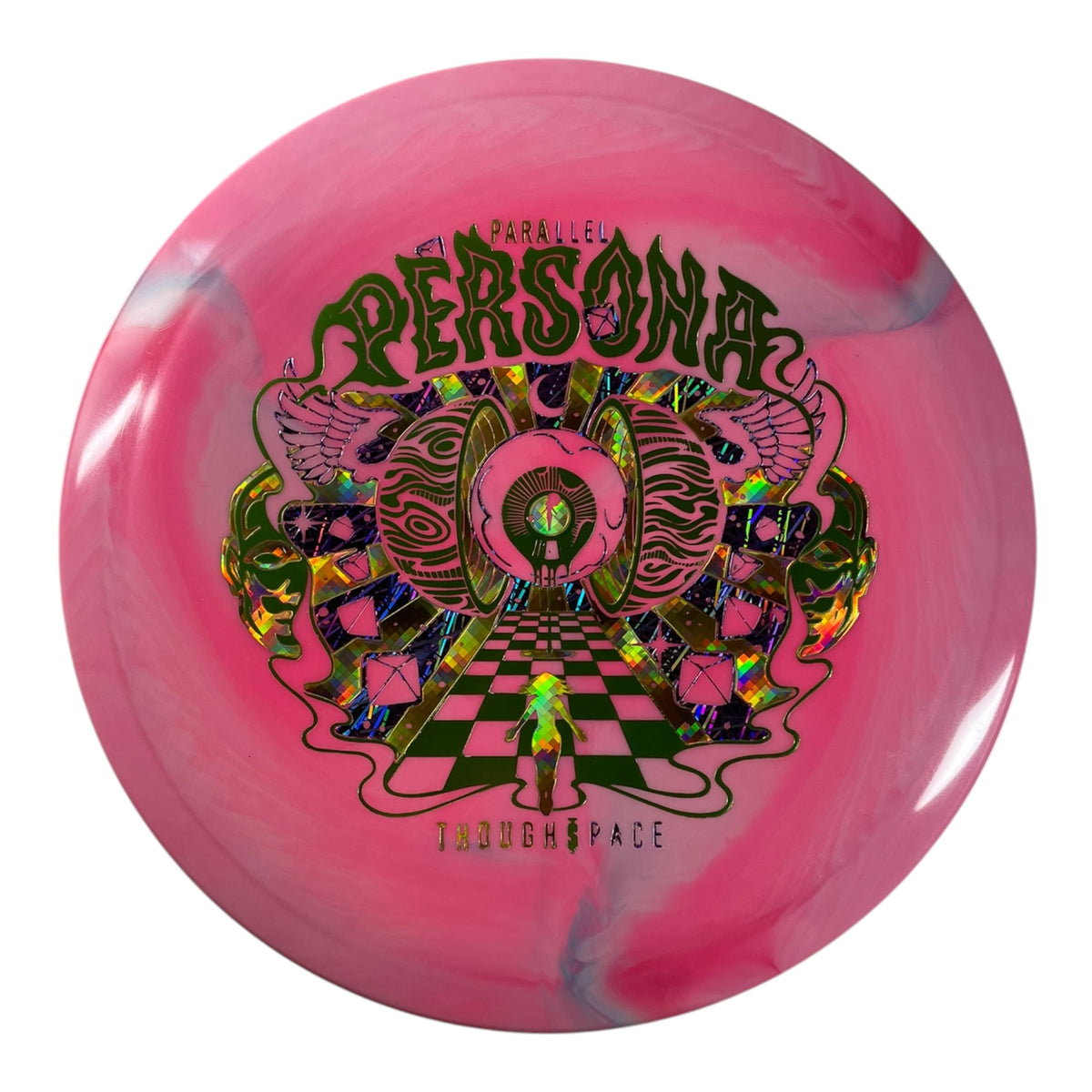 Thought Space Athletics Persona | Parallel | Pink/Green/Gold 168g Disc Golf