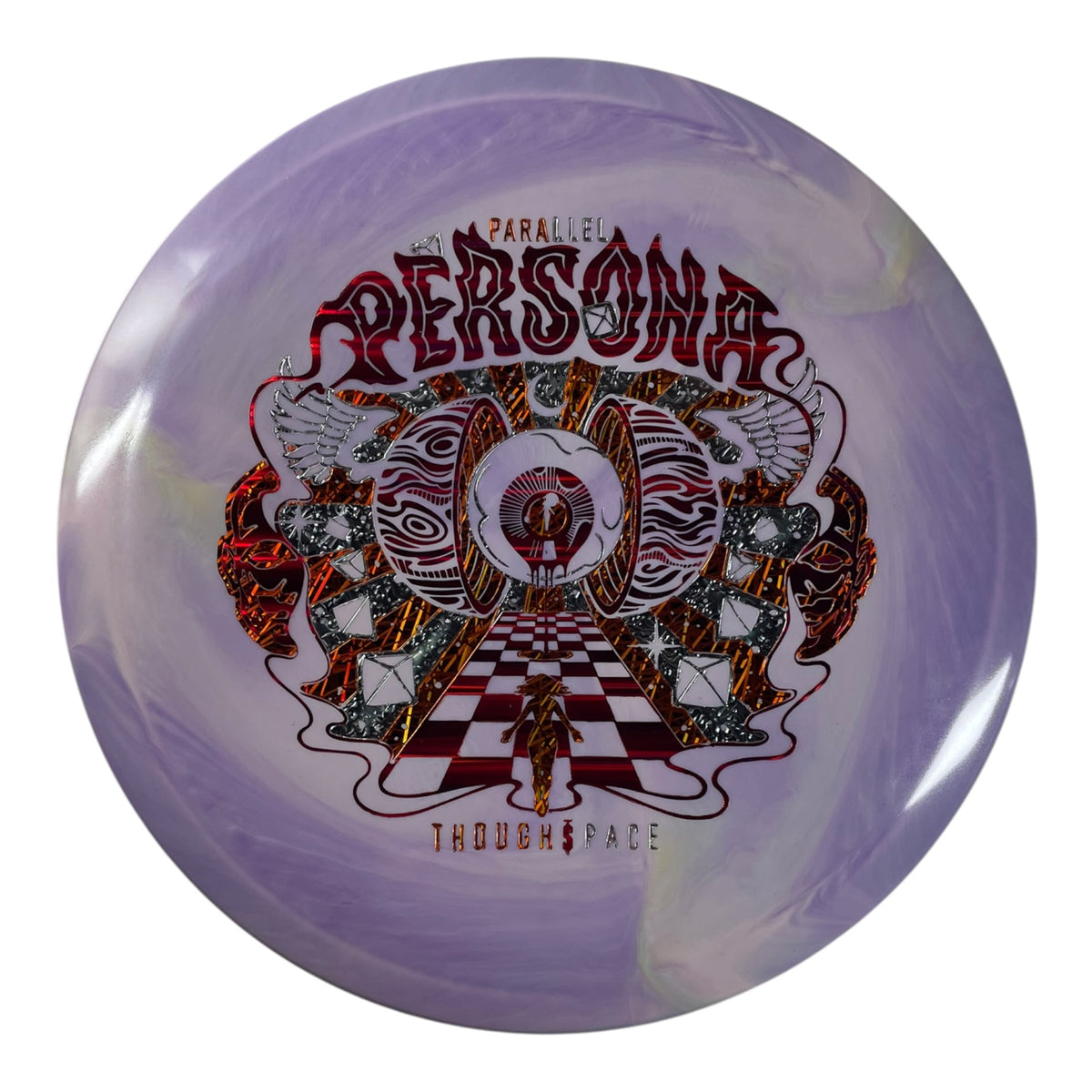 Thought Space Athletics Persona | Parallel | Purple/Holo/Orange 168-169g Disc Golf