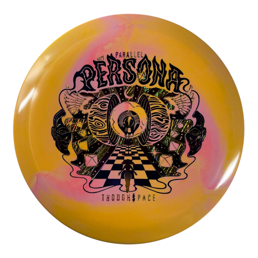 Thought Space Athletics Persona | Parallel | Yellow/Sunset/Gold 172g Disc Golf