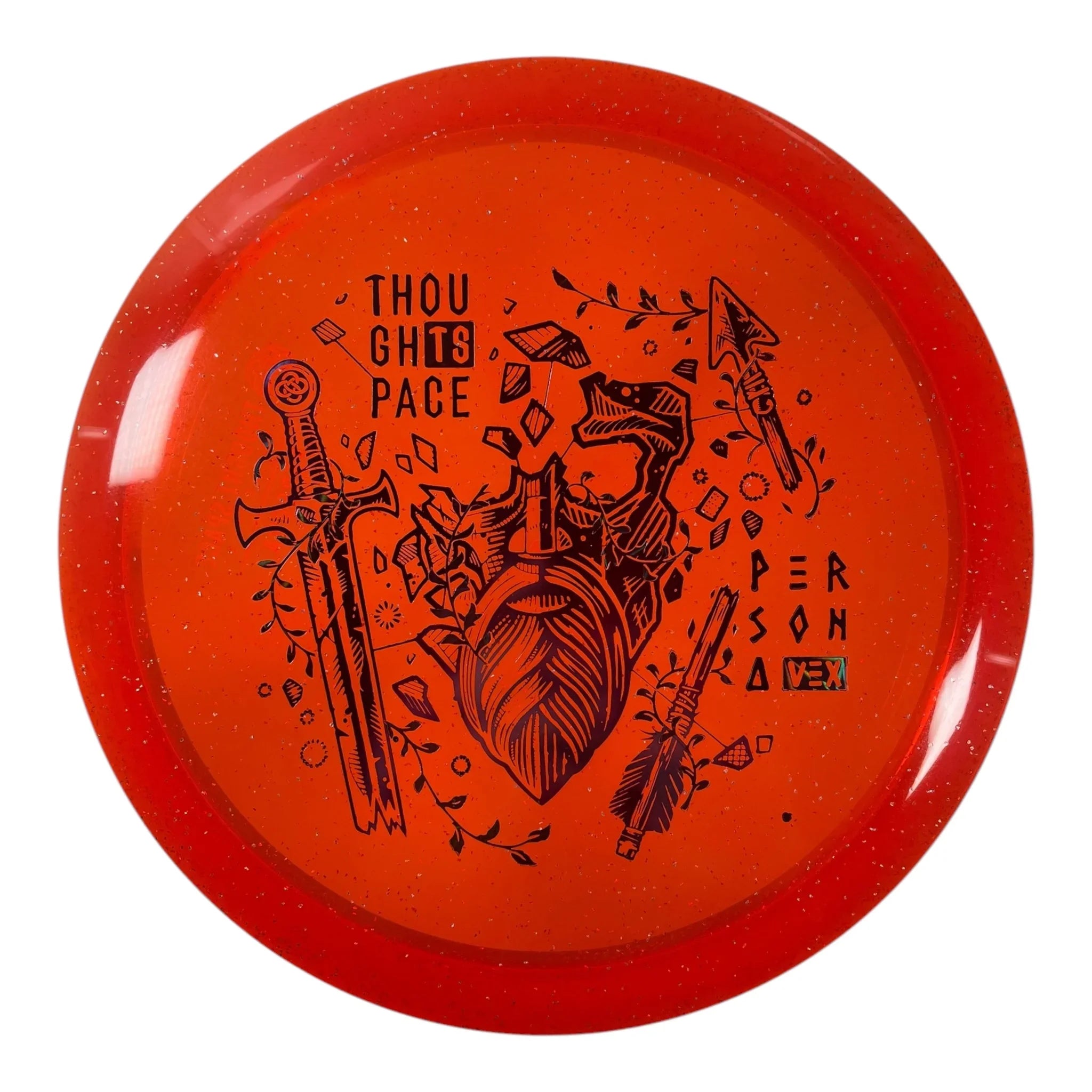 Thought Space Athletics Persona | Vex | Orange/Purple/Green 168g Disc Golf