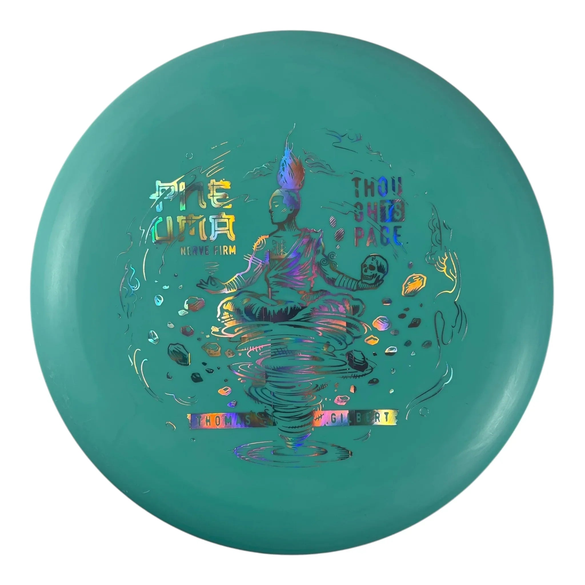 Thought Space Athletics Pneuma | Nerve Firm | Blue/Holo 173g (Thomas Gilbert) Disc Golf