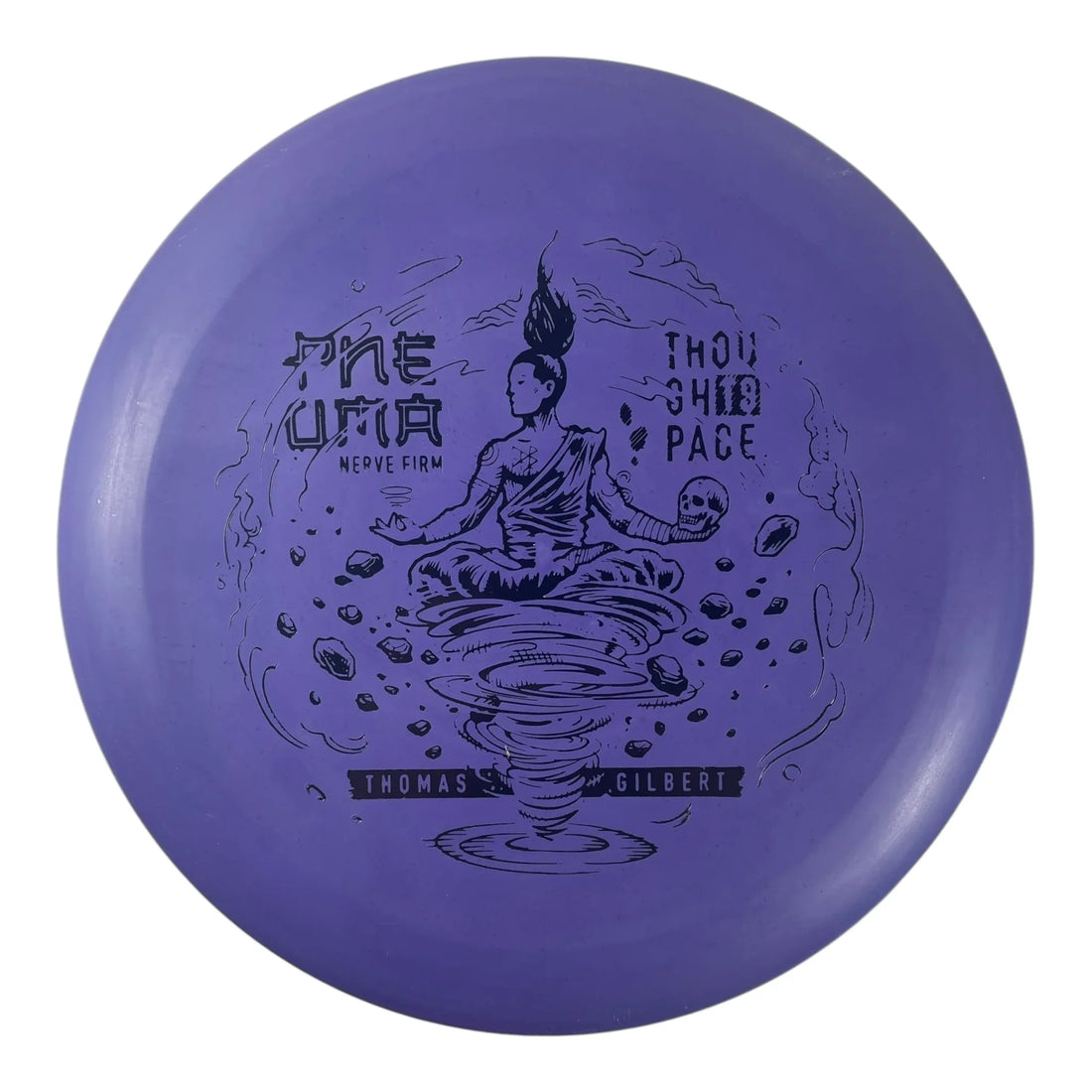 Thought Space Athletics Pneuma | Nerve Firm | Purple/Black 173g (Thomas Gilbert) Disc Golf