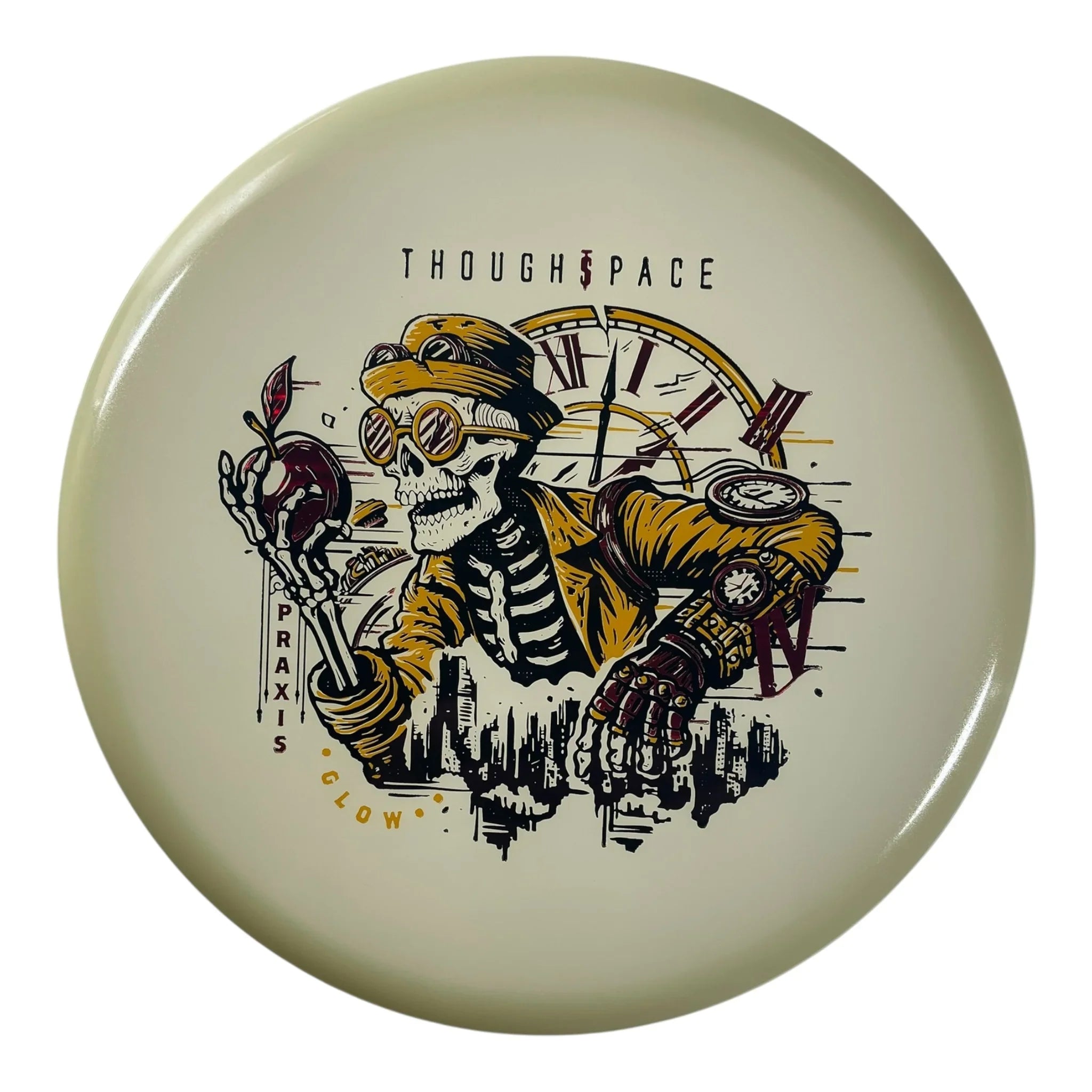 Thought Space Athletics Praxis | Glow | Glow/Yellow/Red 171-172g Disc Golf
