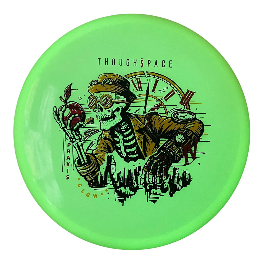 Thought Space Athletics Praxis | Glow | Glow/Yellow/Red 171-172g Disc Golf
