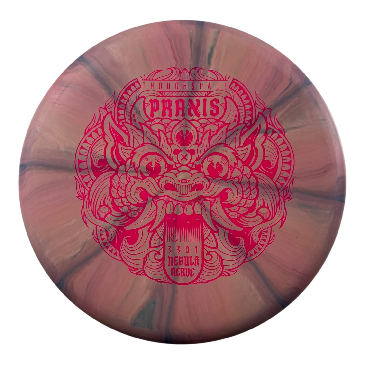 Thought Space Athletics Praxis | Nebula Nerve Firm | Pink/Pink 173-174g Disc Golf