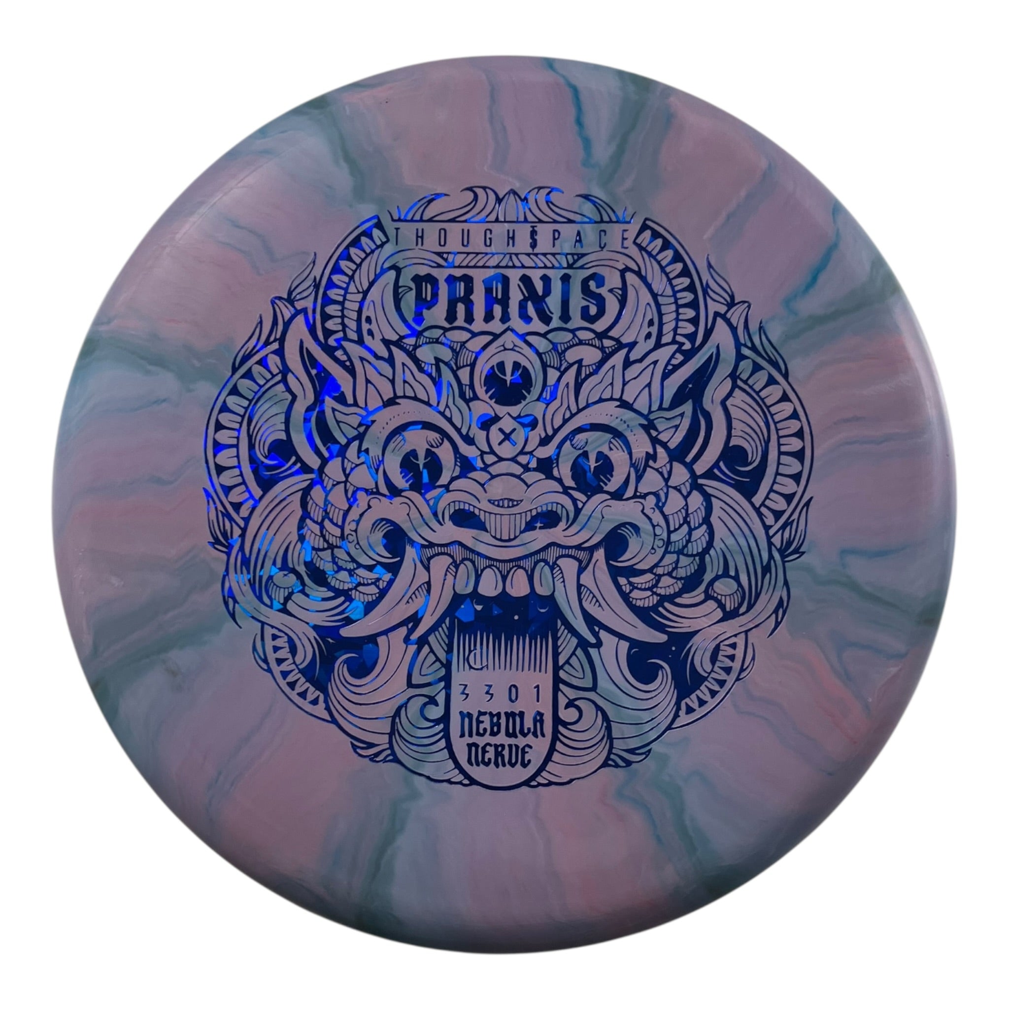Thought Space Athletics Praxis | Nebula Nerve Firm | Purple/Blue 174g Disc Golf