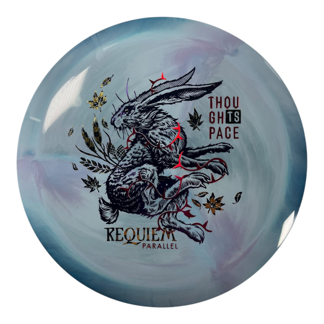 Thought Space Athletics Requiem | Parallel | Blue/Checkered/Purple 168g Disc Golf