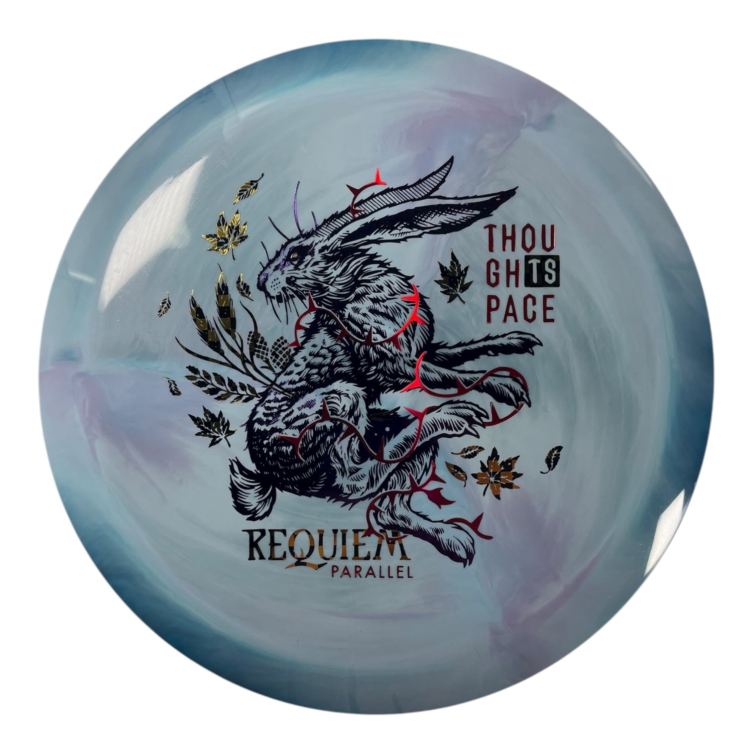 Thought Space Athletics Requiem | Parallel | Blue/Checkered/Purple 168g Disc Golf