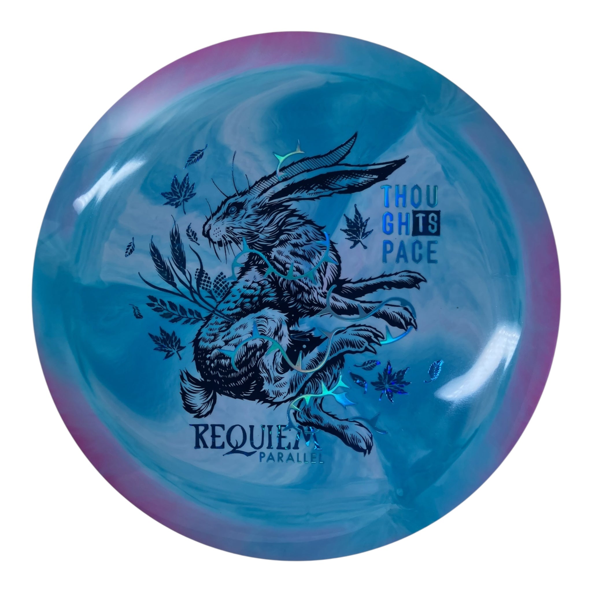 Thought Space Athletics Requiem | Parallel | Blue/Pink/Water 164g Disc Golf