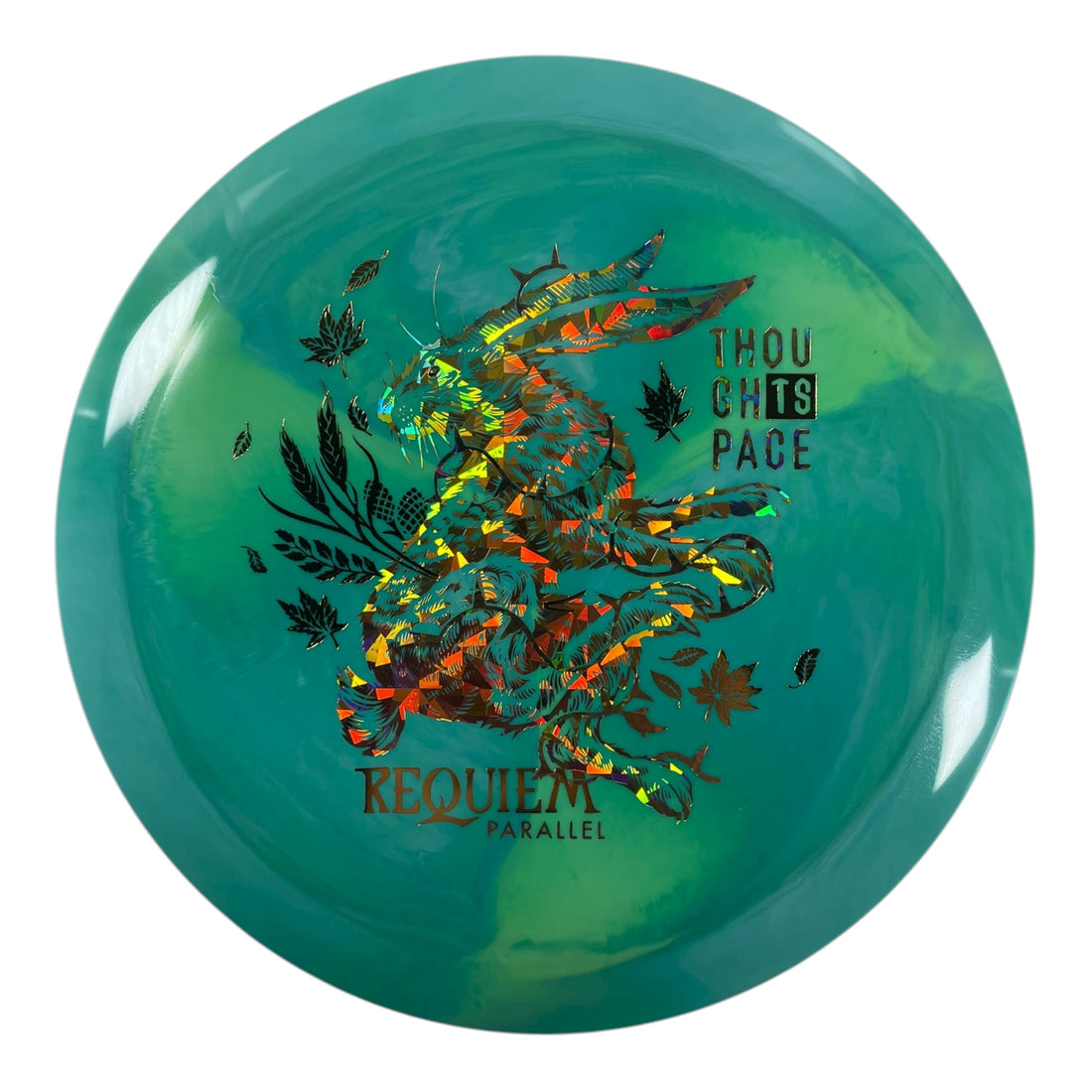 Thought Space Athletics Requiem | Parallel | Green/Gold Holo 171g Disc Golf