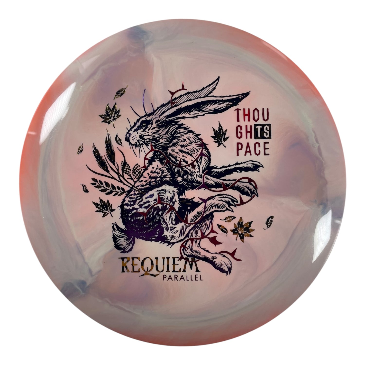 Thought Space Athletics Requiem | Parallel | Pink/Checkered/Purple 168g Disc Golf
