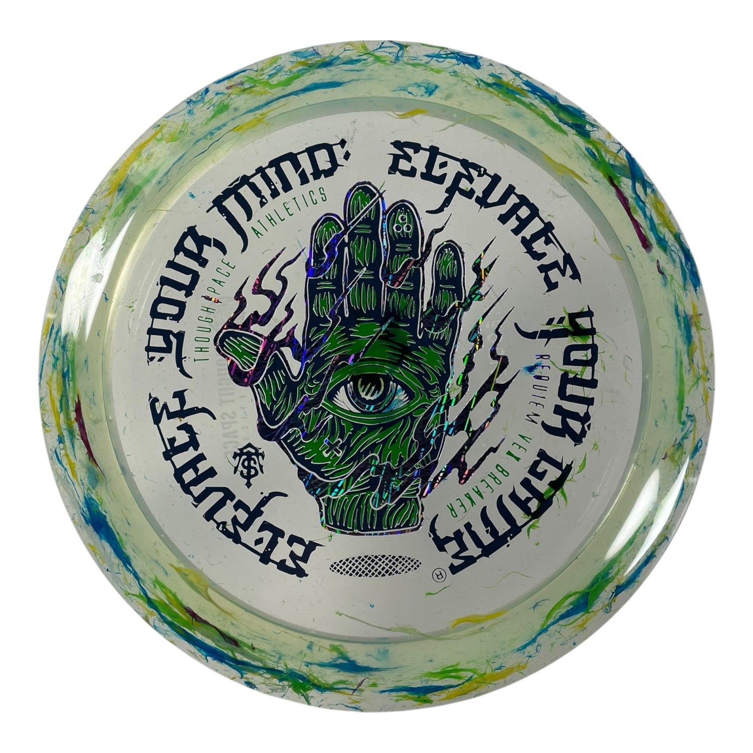 Thought Space Athletics Requiem | Vex Breaker | Black/Green/Pink Holo 173g Disc Golf