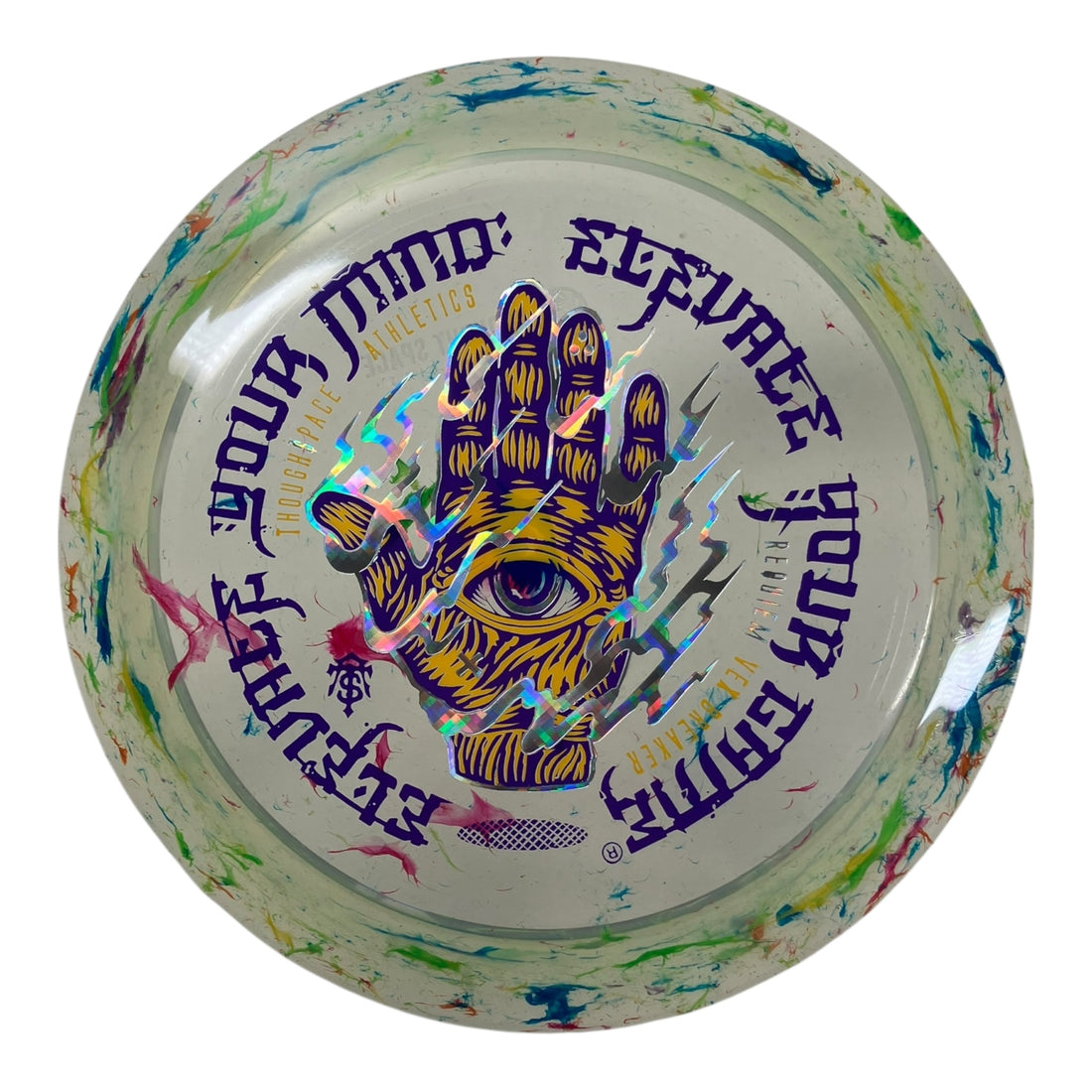 Thought Space Athletics Requiem | Vex Breaker | Purple/Yellow/Holo 168g Disc Golf