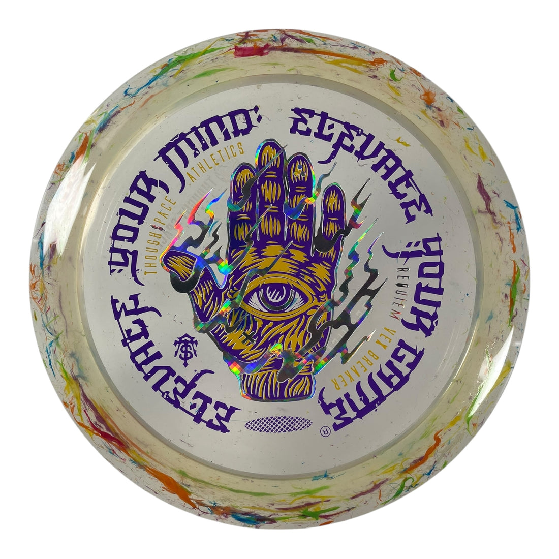 Thought Space Athletics Requiem | Vex Breaker | Purple/Yellow/Holo 169g Disc Golf