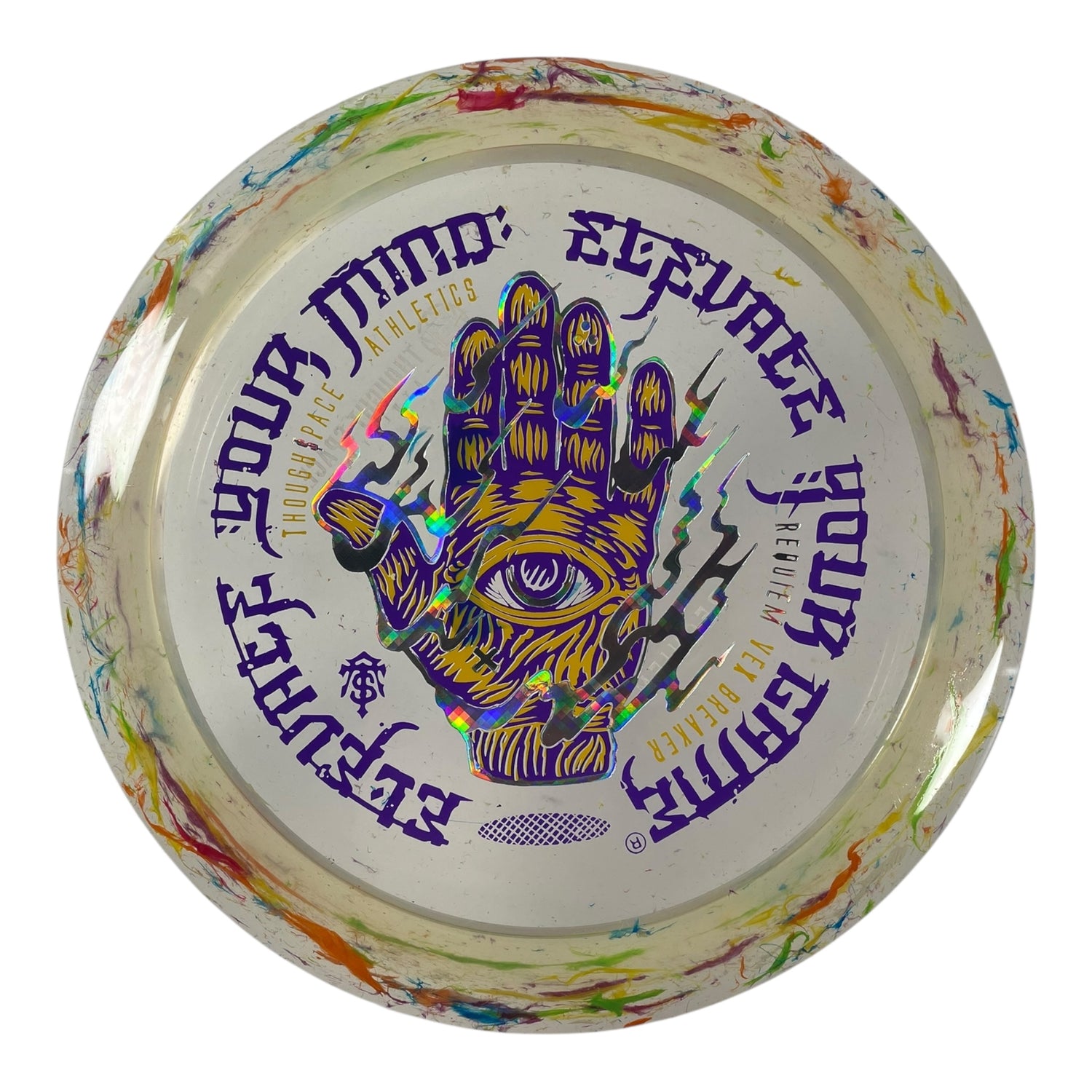 Thought Space Athletics Requiem | Vex Breaker | Purple/Yellow/Holo 169g Disc Golf