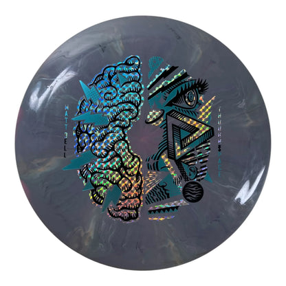 Thought Space Athletics Synapse - Used Good | Nebula Aura | Grey/Blue 171g (Matt Bell) Disc Golf